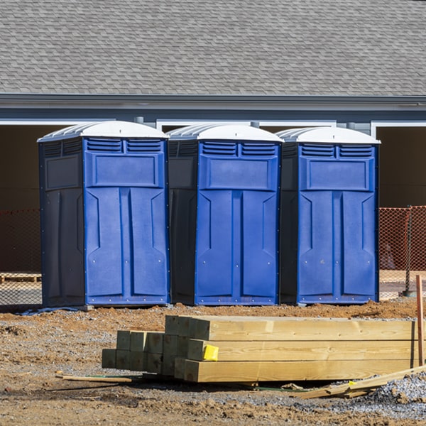 are there any restrictions on what items can be disposed of in the portable restrooms in Colliersville New York